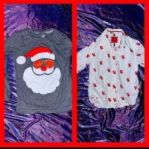 Set of Santa Shirts